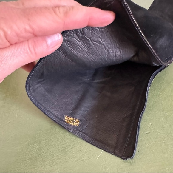 NWT Lola Cruz #045T30BK Chunky Heeled Zip-Back Boots in Black Suede - Picture 4 of 13